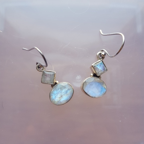 Artisan Jewelry - OPEN TO OFFERS-Beautiful Moonstone .925 Earrings